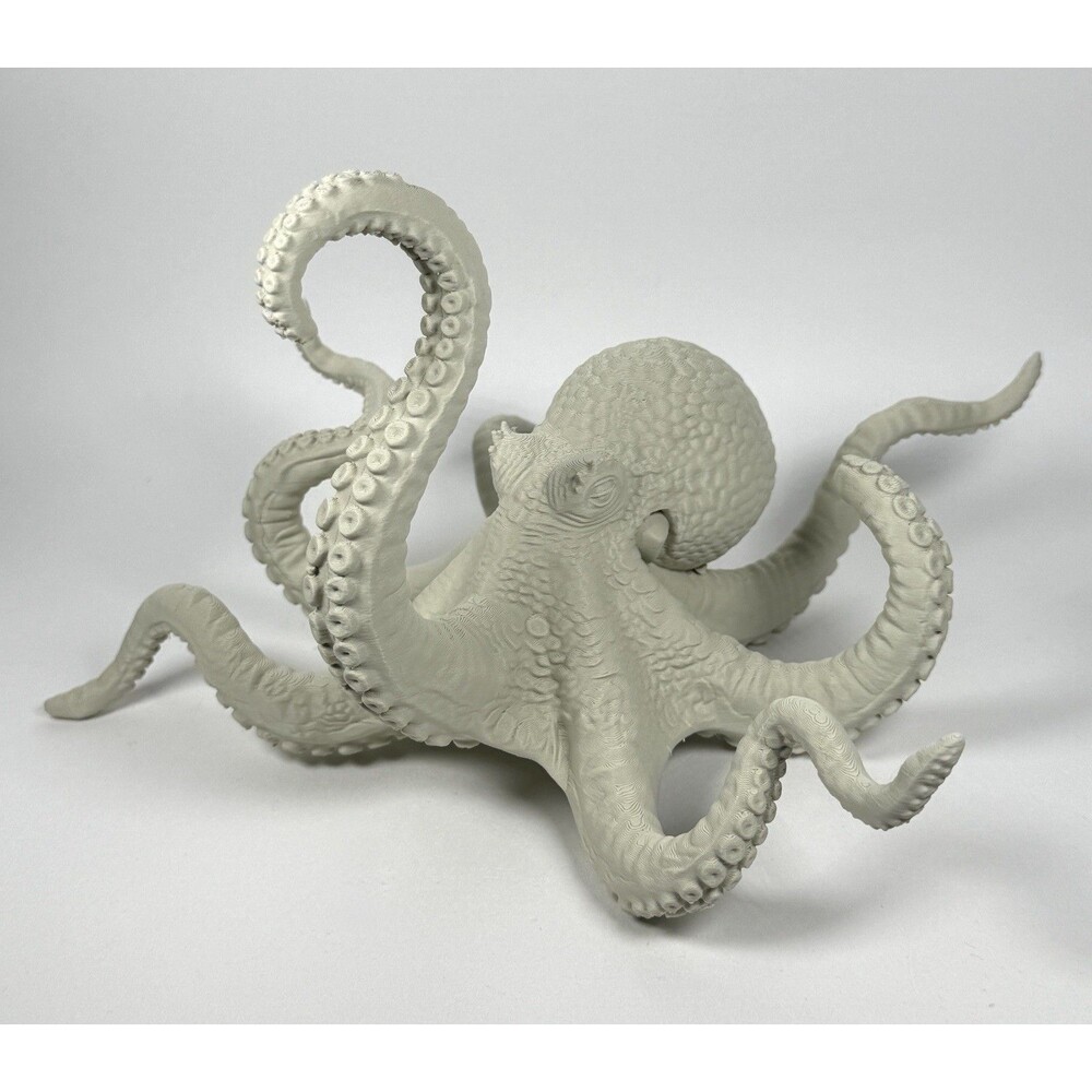 It Came From Beneath The Sea 8.5” Paintable Monster Octopus Toy Custom